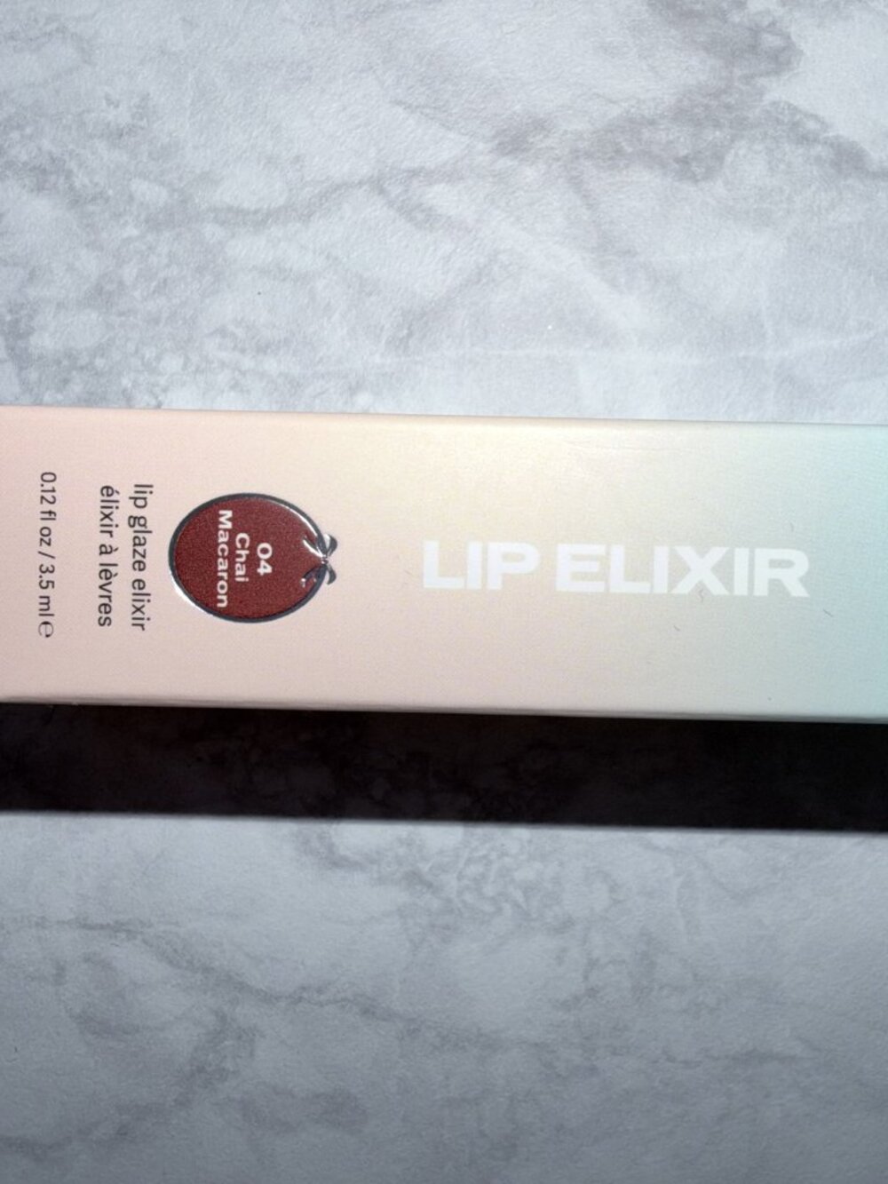 SACHEU Lip Elixir Lip Glaze Oil 04 Chai Macaron Nude NEW Sealed in Box